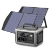 ALLPOWERS R600 Tragbares Kraftwerk mit Solarpanel (optional), 299 Wh 600 W LiFePO4-Batterie für Heim-Backup im Freien, Camping,