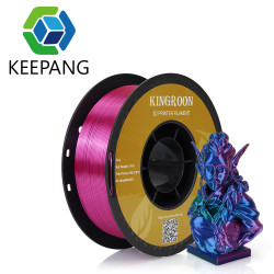 Neueste 1kg Seide Pla Filament dreifarbige Regenbogen 1,75mm 3D-Drucker Filament rot grün blau Druck materialien für imprima nte