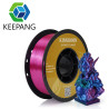 Neueste 1kg Seide Pla Filament dreifarbige Regenbogen 1,75mm 3D-Drucker Filament rot grün blau Druck materialien für imprima nte