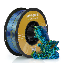 Neueste 1kg Seide Pla Filament dreifarbige Regenbogen 1,75mm 3D-Drucker Filament rot grün blau Druck materialien für imprima nte