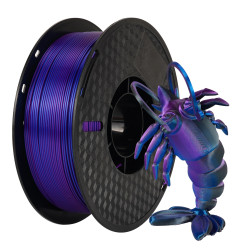 Neueste 1kg Seide Pla Filament dreifarbige Regenbogen 1,75mm 3D-Drucker Filament rot grün blau Druck materialien für imprima nte