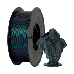 Neueste 1kg Seide Pla Filament dreifarbige Regenbogen 1,75mm 3D-Drucker Filament rot grün blau Druck materialien für imprima nte