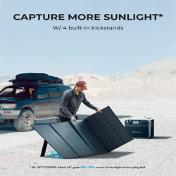 BLUETTI PV350 Solar Panel Faltbare 350W Solar Panel Tragbare Ladegerät Mit SunPower Solar Panel Für Home Outdoor Wandern Camping
