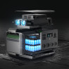 ALLPOWERS R2500 Tragbares Kraftwerk 2016 Wh, erweiterbar auf 20 kWh LFP-Batterie, 2500 W Notstromversorgung für Haushalt/Außen