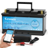 KEPWORTH EU Stocks 12V 100Ah 300Ah LiFePO4 Lithium-Eisenphosphat-Batterie, perfekt für Wohnmobile, Wohnmobile, Solar-Golfwagen,