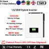 Y&H 1600W 3000W Hybrid Solar Inversor 12V 24V Off-Grid Inversor AC230V MPPT 80A Solar Ladegerät PV 30-400V In Unterstützung WIFI