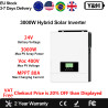Y&H 1600W 3000W Hybrid Solar Inversor 12V 24V Off-Grid Inversor AC230V MPPT 80A Solar Ladegerät PV 30-400V In Unterstützung WIFI