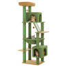 180 cm großer Kratzbaum-Turm, Wohnmöbel, Katzenturm, Haustiere, Hängematte, Sisal, Katzenkratzbaum, Klettergerüst, Spielzeug,