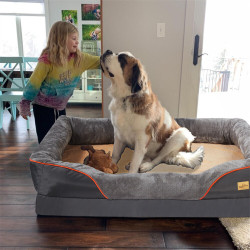 Wasserdicht Extra Große Orthopädische Hund Bett Schwamm Schaum Hund Bettwäsche Lounge Sofa Bett