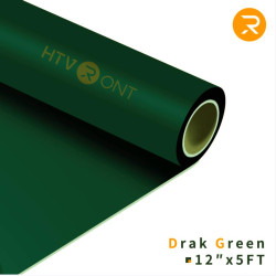 HTVRONT 12"X 5ft/30x152cm Wärmeübertragung Mattes PU Elastisches Vinyl für T-Shirt DIY Handwerk Eisen auf HTV Rollfilm für