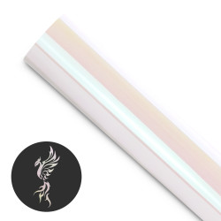 HTVRONT 12X 5ft/30x150cm Holographische Metallischen Kristall Heat Transfer Vinyl für Cricut DIY T-shirt Handwerk Eisen auf HTV