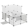Haustier-Laufstall für Kaninchen, kleine Tiere, Katzen, Zwinger, Welpenhaus, Kätzchen, Weltraum, Hunde, Meerschweinchen, Käfige,