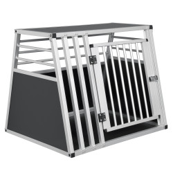 Aluminium Atmungs Haustiere Käfig Auto Reise Transport Haustier Hund Träger Käfig Transport für Hunde Katzen Pet Zelt Häuser