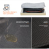 Jumbo großes orthopädisches Hundebett, Memory-Schaum, Haustiersofa, Couch, wasserdicht, erhöhtes Kissen, warme Welpenrolle,