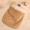 Bequemer Katzenschlafsack, weiches Katzenbett, warmes geschlossenes Katzenbett, lustiger Tunnel, Haustiernest, schönes Nest für