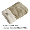 Bequemer Katzenschlafsack, weiches Katzenbett, warmes geschlossenes Katzenbett, lustiger Tunnel, Haustiernest, schönes Nest für