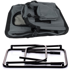 Tragbare Oxford Katze Hund Tragetasche Ausgehende Haustiere Handtasche Haustier Welpen Reisetaschen Atmungsaktive Mesh Katze