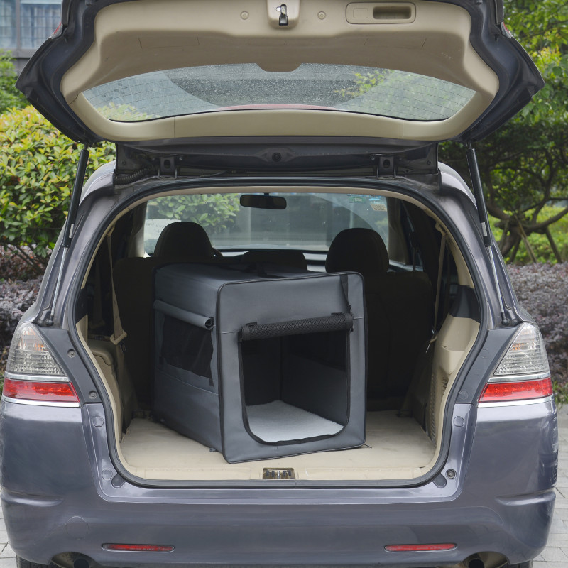 Tragbare faltbare Hundetransportbox, Haustier-Auto-Reisezelt, Outdoor-Katzenträger, faltbare Welpen-Reisetasche, Haustierkäfig,