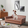 Wasserdichtes Sofa-Hundebett, Katzen-Kitty-Couch, Stuhl, Kuschelbett für Haustiere mit abnehmbarem Kissen für Kätzchen und
