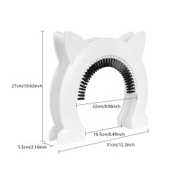 Katzentür für Haustiere im Innenbereich, keine Klappe, Katzentür, Innentür, Katzentür für Kätzchen und Welpen, Katzen bis zu 10