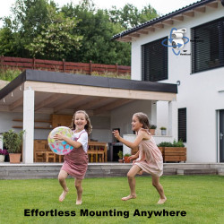 Closeli CF200 10MP Outdoor 5 + 5MP Sicherheit Kamera WiFi Überwachung Haustier Erkennung Dual Screen Kamera Nachtsicht Auto