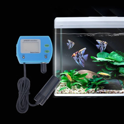 2-in-1 pH-Monitor Meter Sensor Automatische Kalibrierung BNC-Elektrodensonde für Hydrokultur-Aquarium-Laborprüfung von Wasser