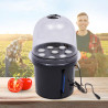 Schwarz 8 Löcher 5l Nebel kultivierende Sämling sbox Hoch produktions hydro ponik Sämling & Klon system aeropo nische Vermehrung
