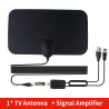 2022 Hot 8K Digital TV Antenne Antenne HD Flat Design 25DB High Gain HD TV DTV Box 1500Mile Booster aktiv für Wohnwagen, Boot,