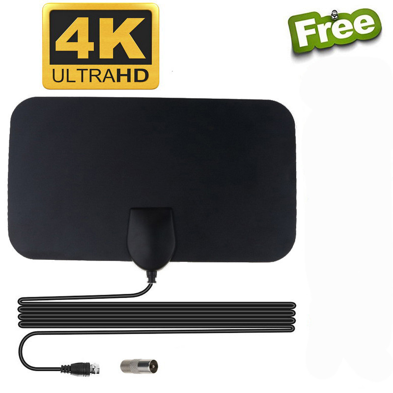 4K HDTV Mini HDTV Digital TV Antenne TV Digital DVB-T2 50 Meilen Signal Empfänger Reise Indoor Smart Amplificador Antena TV