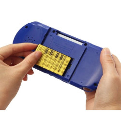 16 Bit Retro PXP3 Dünne Station Video Spiele Handheld-Spielkonsole 2 stücke Spiel Karte gebaut-in 150 klassische Spiele
