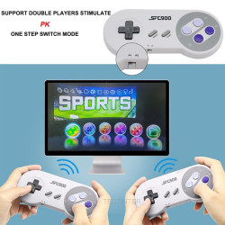 SF900 Videospielkonsole für Super Nintendo SNES NES. Integrierte 6100-Spiele, HDMI-kompatibler TV-Game-Stick,
