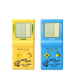 Neue tragbare klassische Spielkonsole BRICK GAME Handheld-Spieler nostalgisches Lernspielzeug Tasche ältere Kindheit Junge