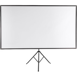 Leinwand Beamer mit Stativ, Tragbare Projector Screen, 80 Zoll Projektor Leinwand, 16:9, 4k Hd Projektionswand, Projektionswand