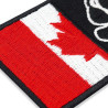 Österreich Aufnäher Flagge K9 Polizei Hund Austria Patch | K9 Aufbügler Police Dog Patch/Bügelbild | Hundepfoten Applikation zum