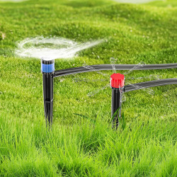 Forever Speed BewässerungsSystem 315PCS Garten Bewässerung Kit, 60M+15M Bewässerungsrohre, Tröpfchenbewässerung Sprühbewässerung