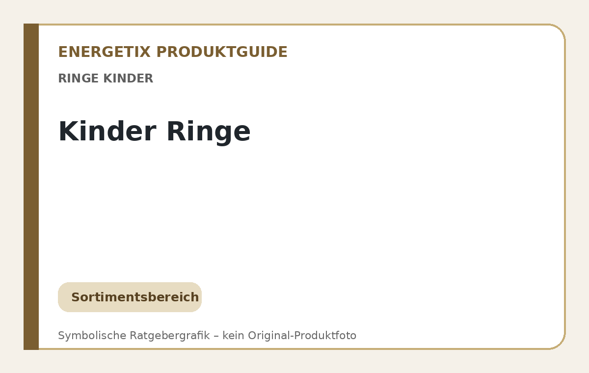 Kinder Ringe – symbolische Ratgebergrafik