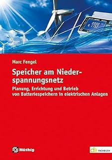 Speicher am Niederspannungsnetz: Planung, Errichtung und Betrieb von Batteriespeichern in elektrischen Anlagen (de-Fachwissen)