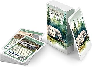 Das Wohnwagen Quartett: 32 Karten voll Spielespaß für Camping-Begeisterte Test 2025