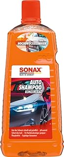 SONAX AutoShampoo Konzentrat (2 Liter) durchdringt und löst Schmutz gründlich, ohne Angreifen der Wachs-Schutzschicht | Art-Nr. 03145410