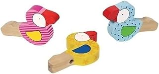 goki 4013594619714 Musikinstrument-Vogeltröte aus Holz einzeln, 2 Monate to 12 Jahre, Multicolor Test 2025