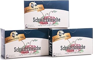 Goldmännchen Tee Schwarzkirsche, 20 Teebeutel, 3er Pack (3 x 55 g) Test 2025