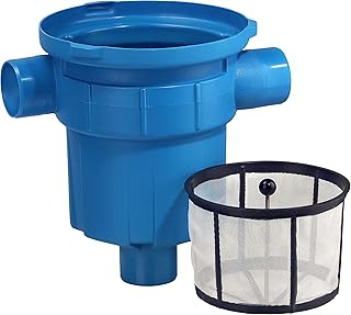 Regenwasserfilter Zisternenfilter 3P Gartenfilter GF mit Kunststoffsieb für den Einbau in die Zisterne oder Kunststoffzisterne, Anschluss DN100, Höhenversatz 0 cm. Für die Regenwassernutzung im Garten