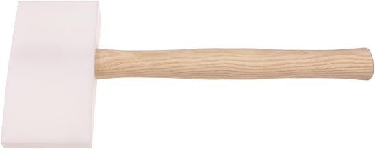 STUBAI KUNSTSTOFFHAMMER keilförmig 155 × 85 × 35 mm | Kopf aus hochschlagfestem Kunststoff | Eschenstiel geschweift | unlackiert & rutschfest | Profi-Spenglerhammer | 278501 Test 2025