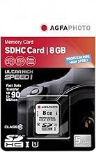 AgfaPhoto SDHC Karte UHS I 8GB Professional High Speed Class 10 Test 2025