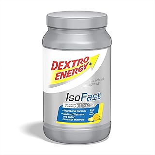 Dextro Energy Iso Fast Dose Fruit Mix | Leckeres Getränkepulver für Ausdauersport | 1120g Hypotonisches Getränke Pulver mit Elektrolyten Test 2025