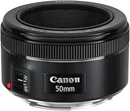 Canon EF 50mm F1.8 STM Objektiv (58mm Filtergewinde) schwarz