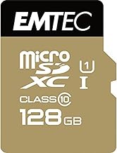 Emtec ECMSDM128GXC10 EliteGold 128GB microSDXC Speicherkarte - Highspeed Test 2025