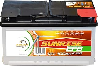Solarbatterie 12V 100Ah Adler Batterie Wohnmobil Boot Camping ersetzt 80Ah 90Ah Test 2025