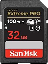 SanDisk Extreme PRO SDHC UHS-I Speicherkarte 32 GB (V30, Übertragungsgeschwindigkeit 95 MB/s, U3, 4K-UHD-Videos, temperaturbeständig) Test 2025