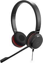 Jabra Evolve 30 UC Stereo Headset – Unified Communications Headphones for VoIP Softphone with Passive Noise Cancellation – USB-Cable with Controller – Black Test 2025